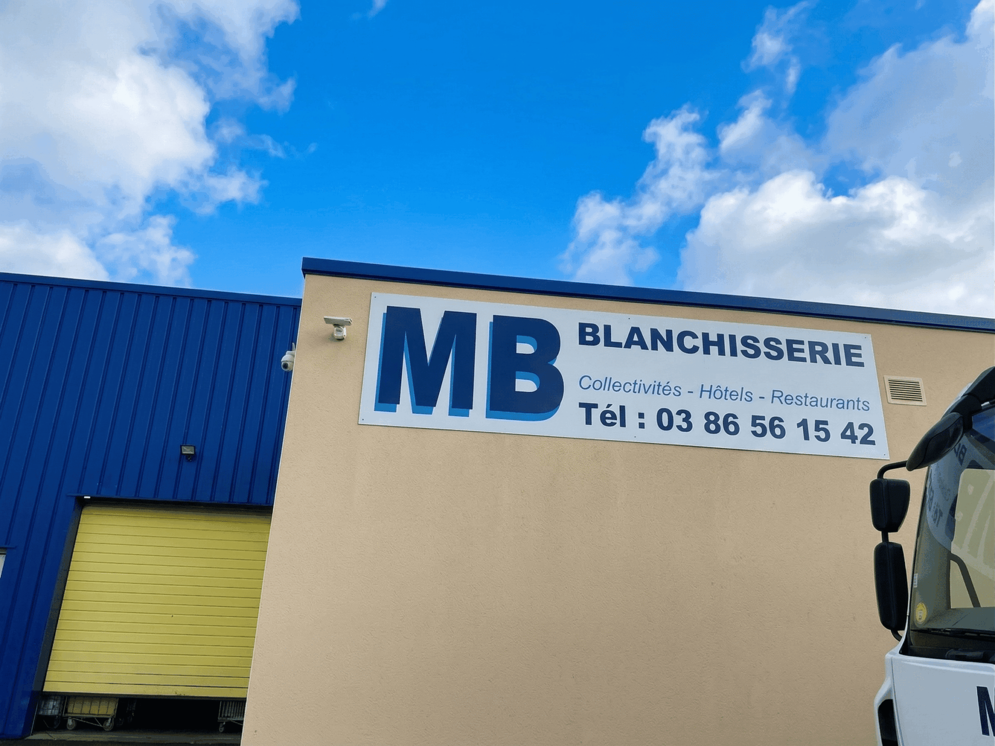 Logo MB Blanchisserie, Blanchisserie de Bourgogne